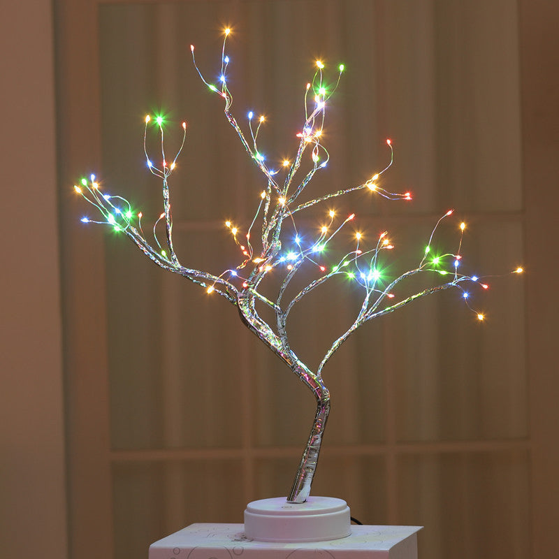 USB LED Fire Tree Lamp