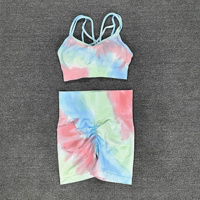 2-Piece Tie-Dye gym Set