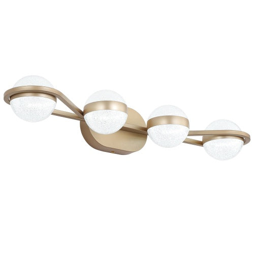 Gold Modern Bathroom Vanity Light