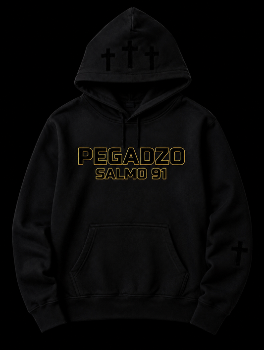 PEGADZO Salmo 91 Heavyweight Hoodie
