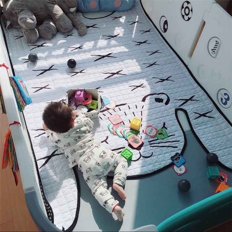 Baby Play Mat White Tiger Rug