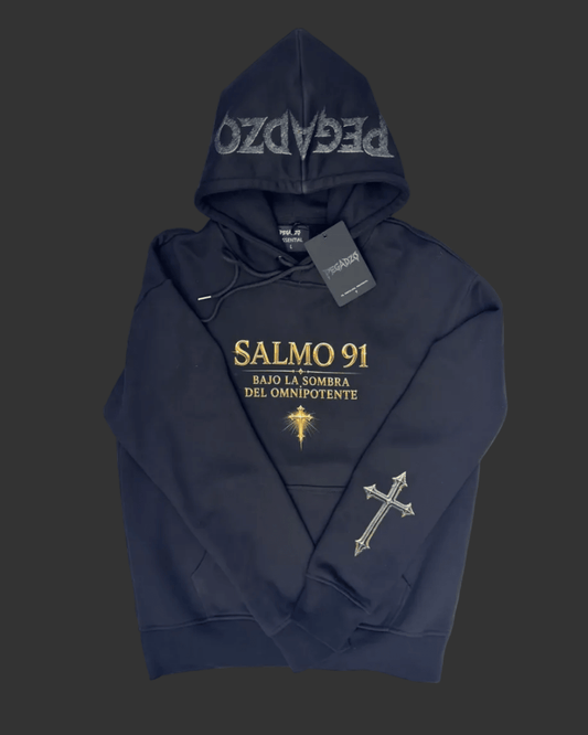 PEGADZO ESSENTIAL — Hoodie Salmo 91 (500 GSM) - Pegadzo